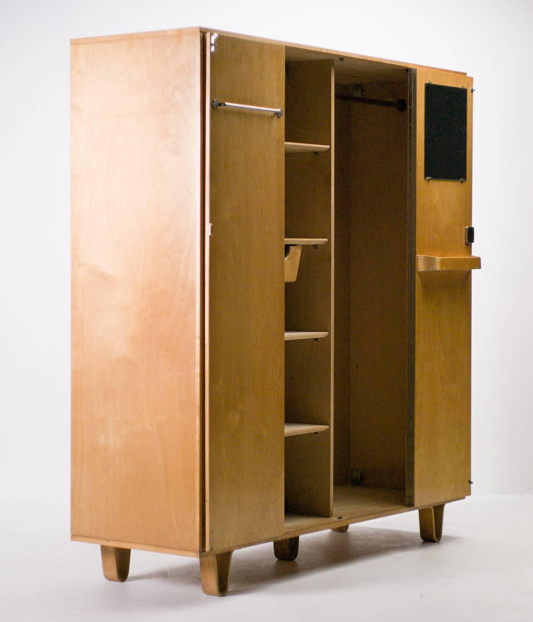 Dutch Large Pastoe Wardrobe by Cees Braakman