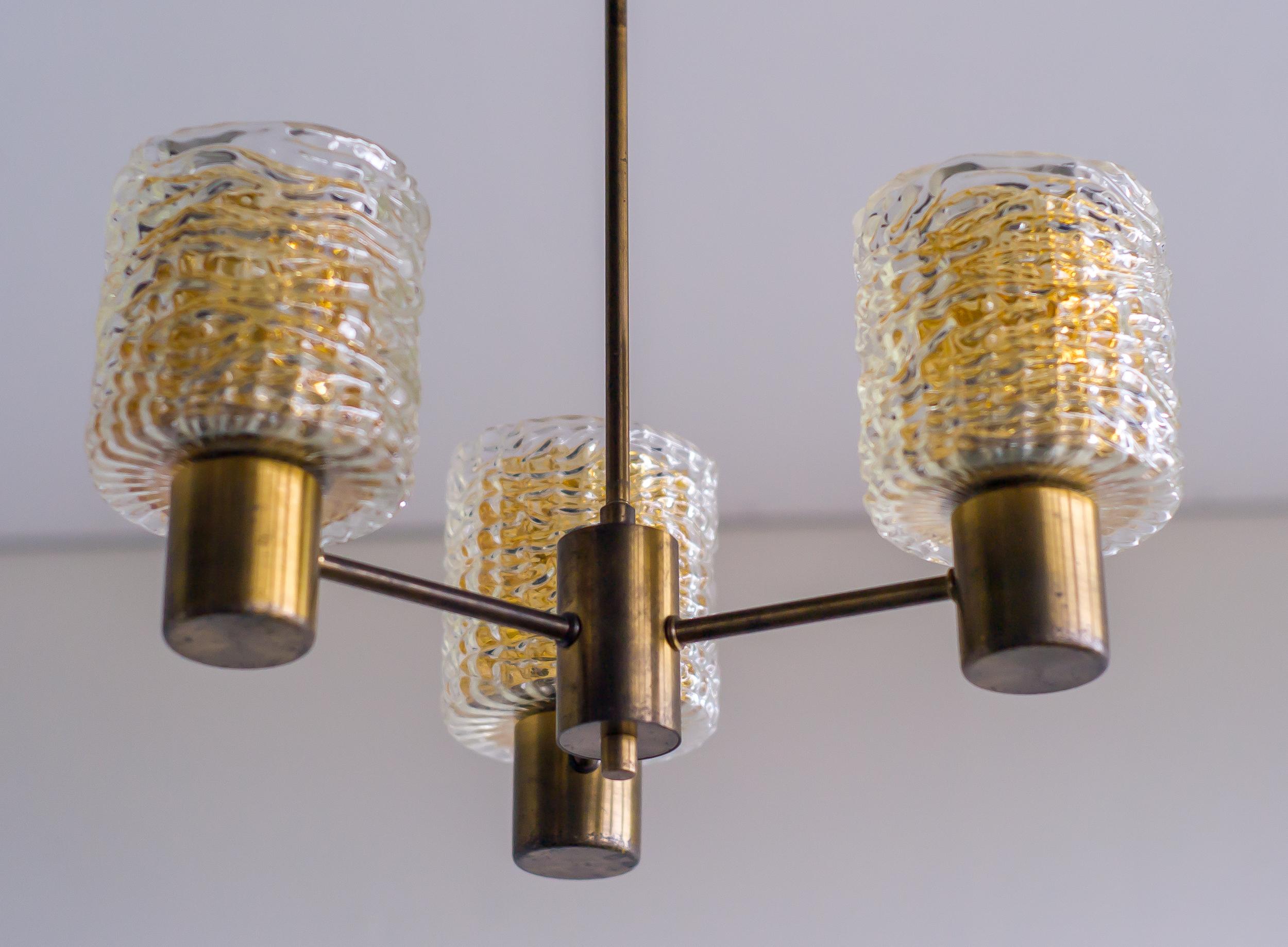 Danese Lampadario di Carl Fagerlund, metà del secolo scorso. in vendita