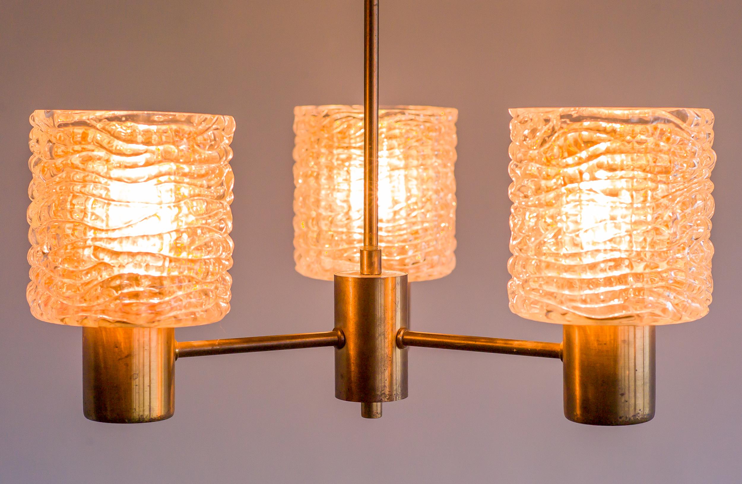 Mid-Century moderno Lampadario di Carl Fagerlund, metà del secolo scorso. in vendita