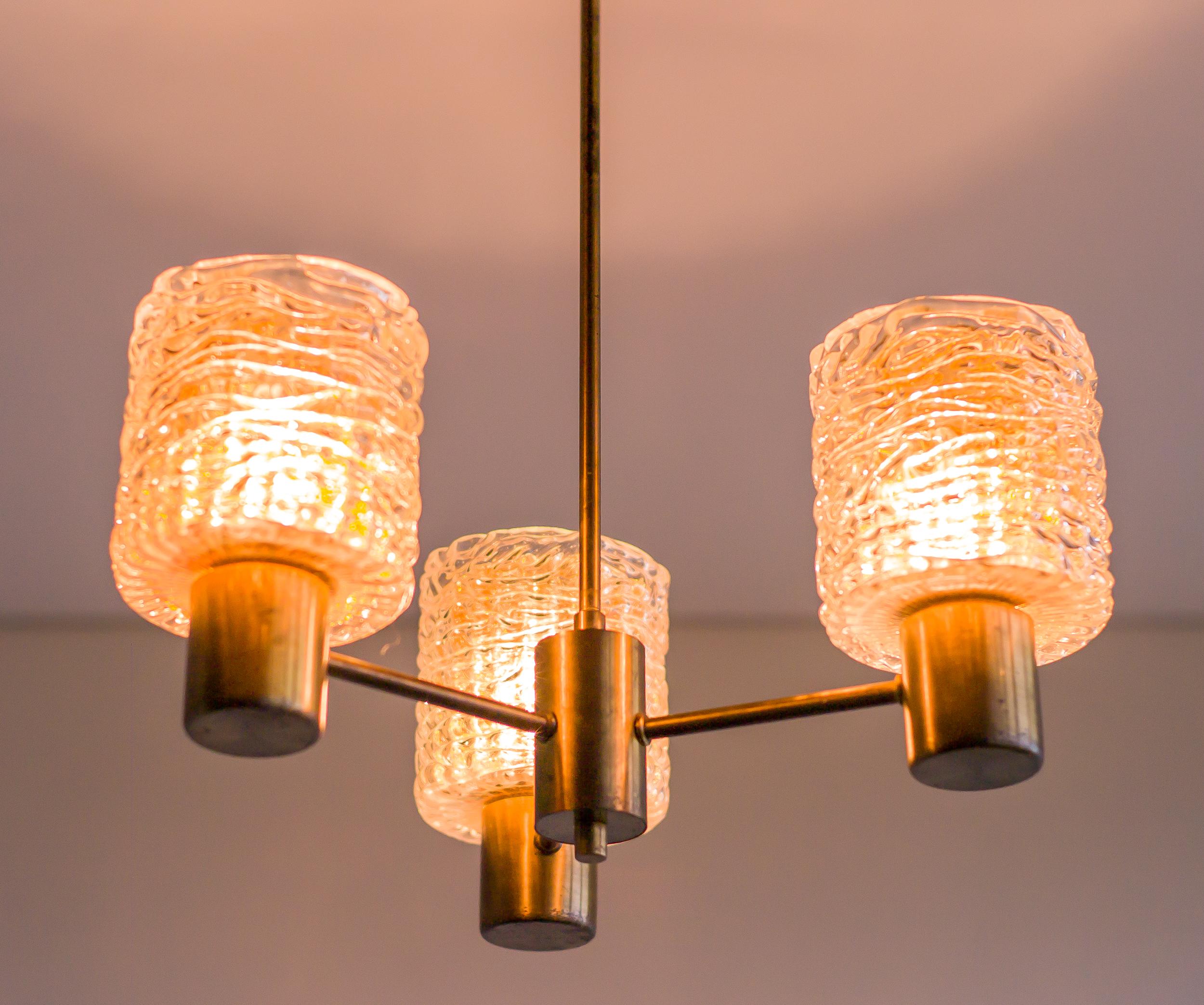Lampadario di Carl Fagerlund, metà del secolo scorso. In condizioni buone in vendita a Dronten, NL