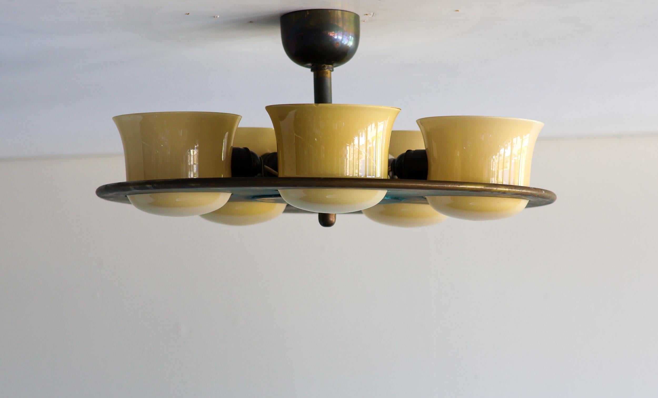Lampadario Art Deco in vendita 2