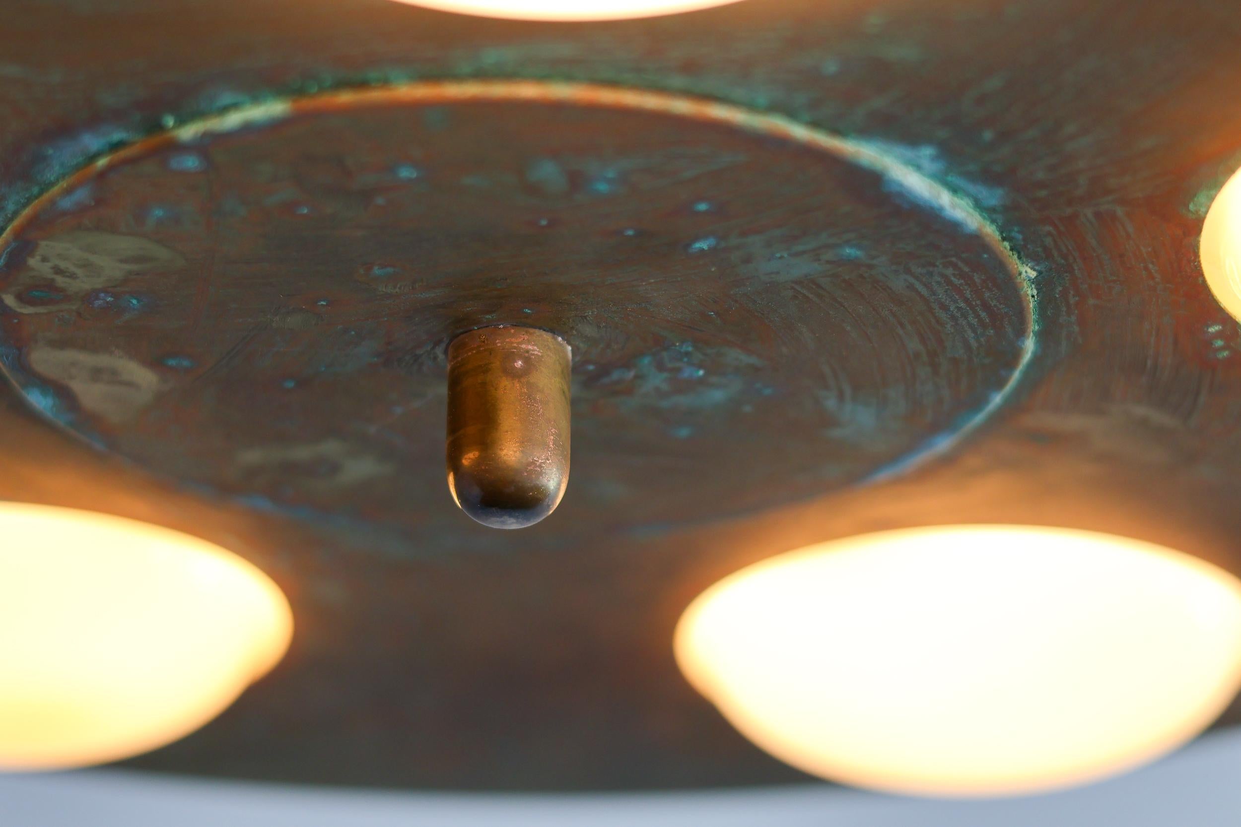 Francese Lampadario Art Deco in vendita