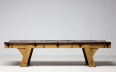 A Collector's Rarity – The Dick van Hoff Leather Daybed t.e. 136 for Thomas Eyck
