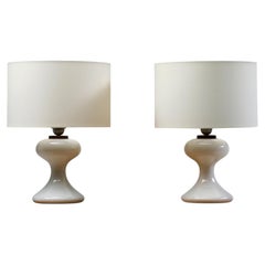 Ingo Maurer 'ML1 – Great White' Hand-Blown Glass Table Lamp for M-Design, 1968