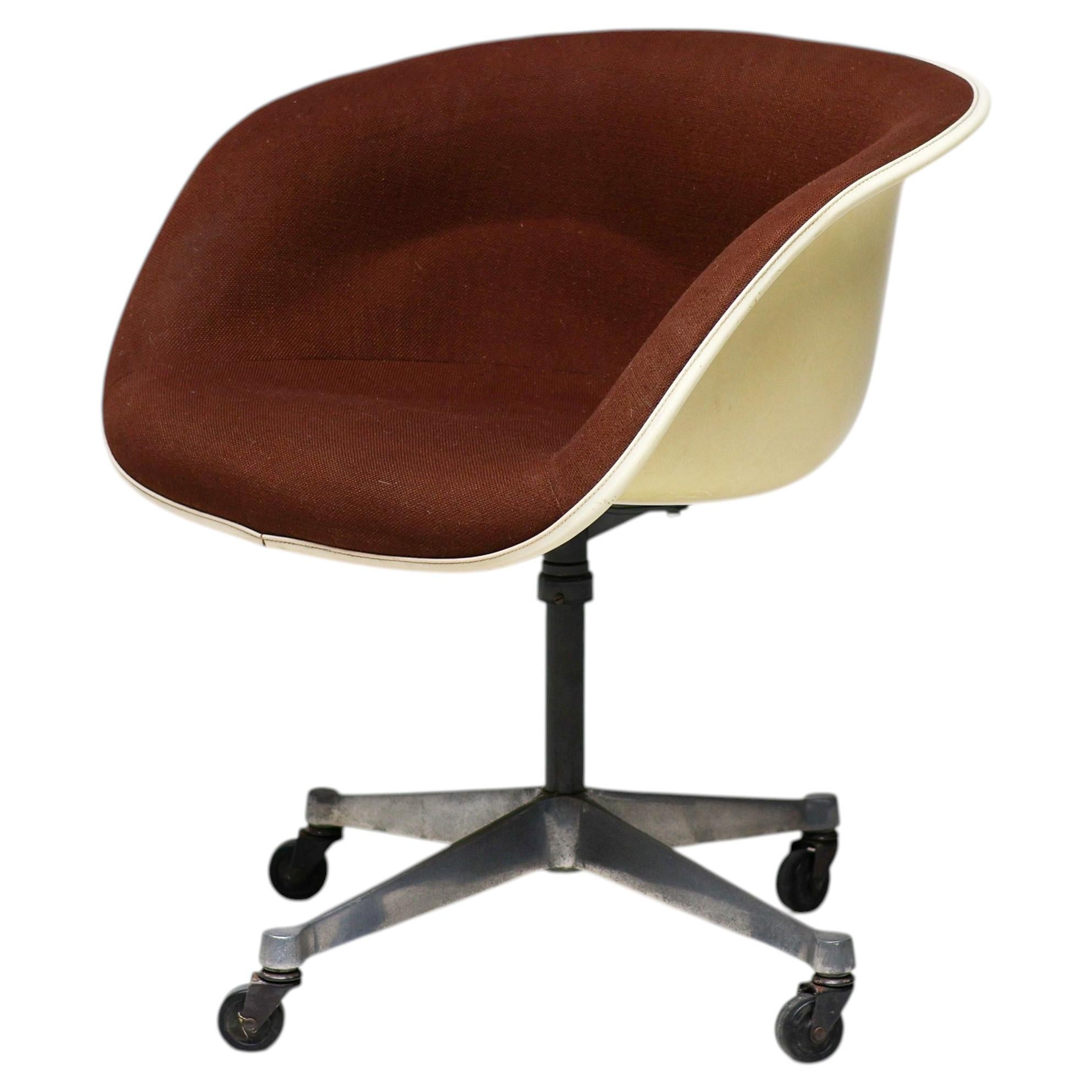 Eames La Fonda Armchair on Casters by Herman Miller, 1970s