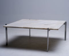 Poul Kjærholm, tavolino PK61 per E. Kold Christensen, 1955