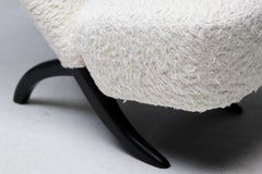 Theo Ruth for Artifort Black & White ‘Congo’ Lounge Chair, 1952, The Netherlands
