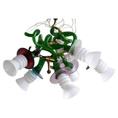 Bořek Šípek “Luigi” Chandelier for Driade, Italy, 1989