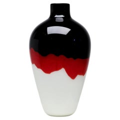Large Seguso Vetri d’Arte Vase, 40 cm high, Murano, Italy