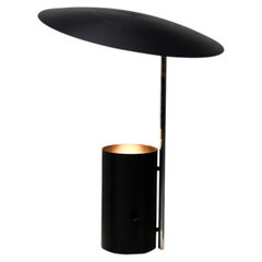 Black George Nelson “Half Nelson” Table or Desk Lamp, USA, 1950s