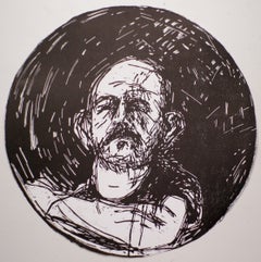 Jim Dine - Sans titre, extrait de Self-Portrait in a Convex Mirror (Autoportrait dans un miroir convexe)
