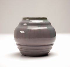 Ceramic Vase by W.C. Brouwer, Leiderdorp, Netherlands, Early 20th Century