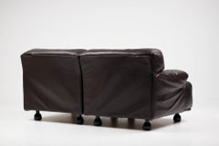 Zweisitziges Fiandra-Sofa von Vico Magistretti für Cassina