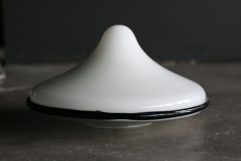 Glass Vistosi Table Lamp by Ettore Sottsass 1