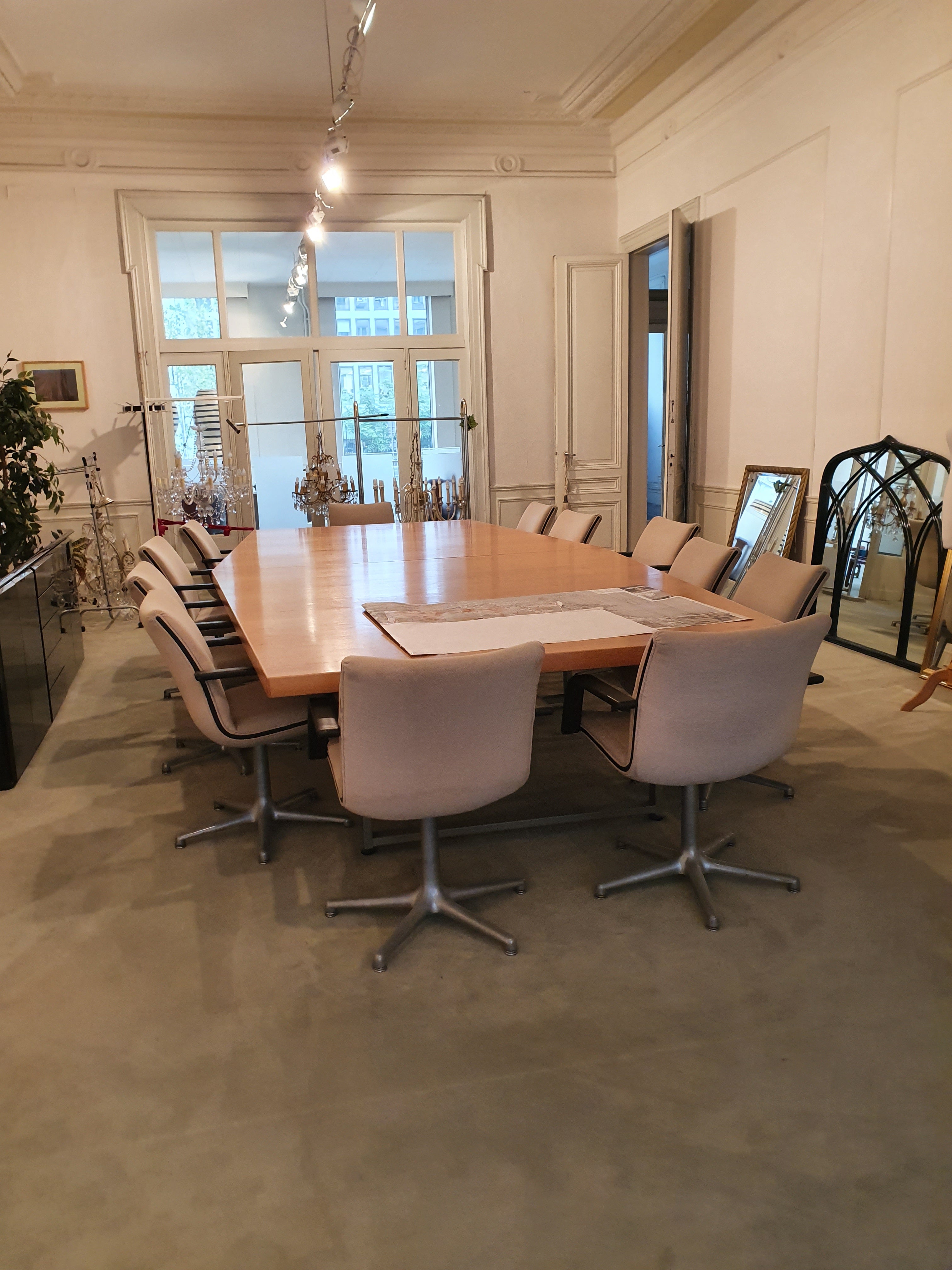 Large Conference Table by Froscher, 1970s Germany 7