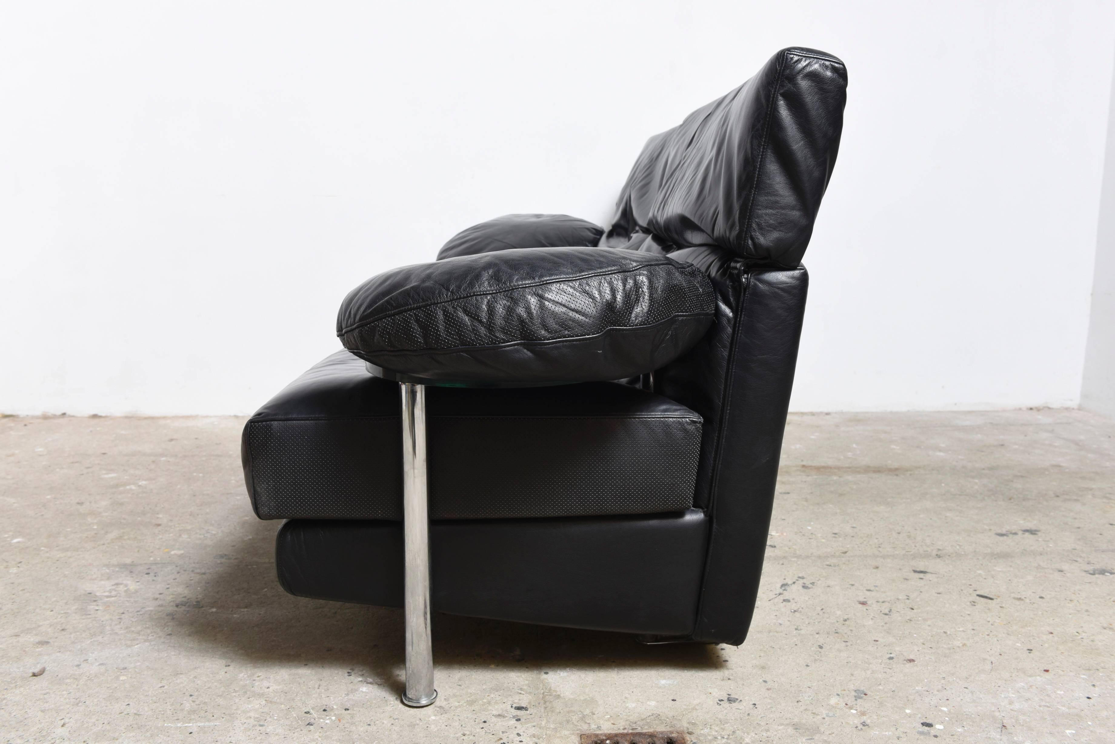 Italian Modern Two-Seat, Sofa by Paolo Piva for B & B Italia