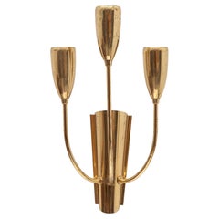 Stilnovo Brass Sputnik Sconces, 1950s