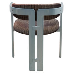 Augusto Savini 'Pamplona' Mid-Century Modern Set of 4 Armchairs 1970s for Pozzi