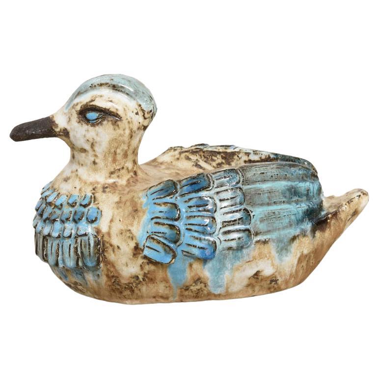 Amphora Ceramic Duck Sculpture by Rogier Vandeweghe, 1960s, Belgium