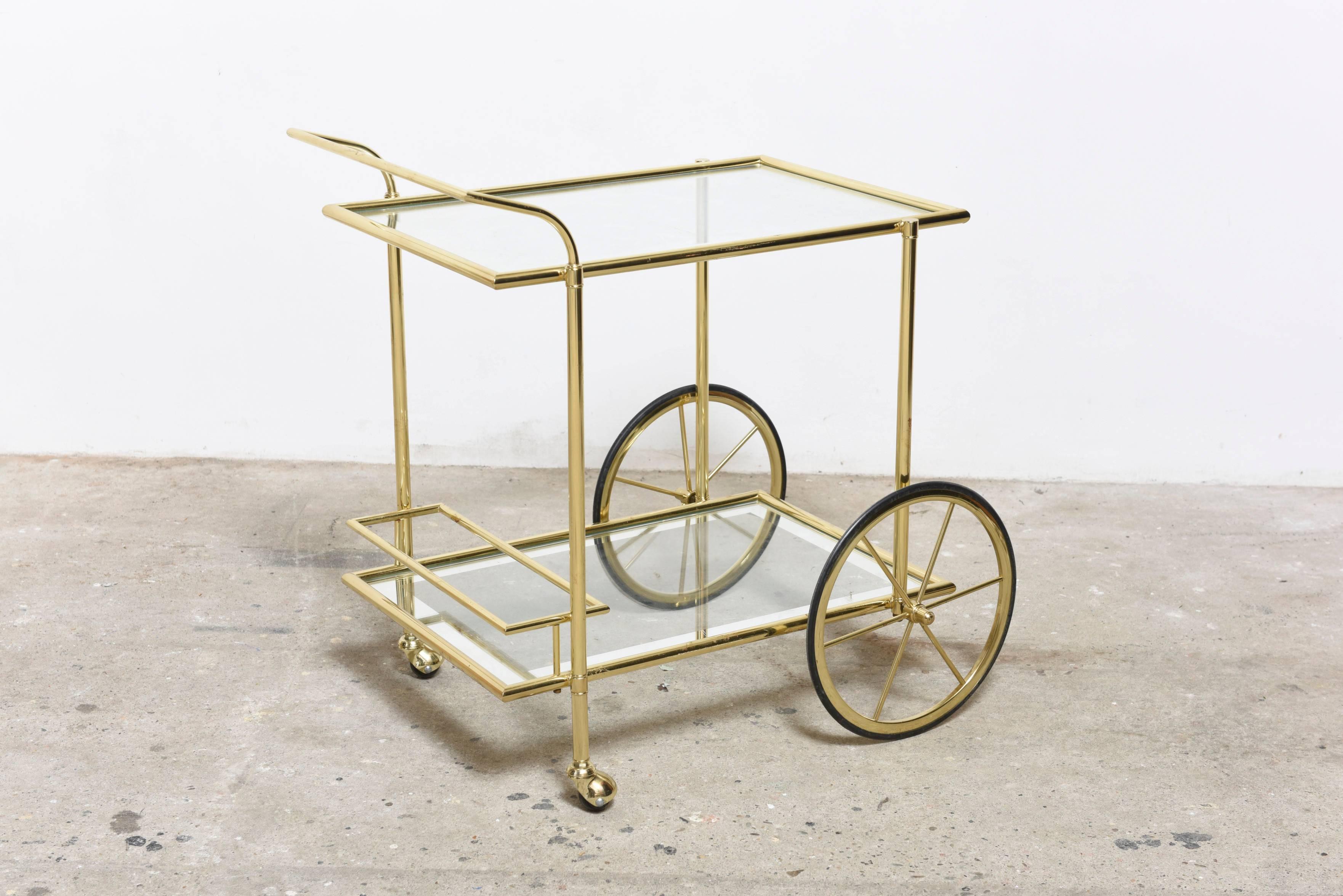 brass bar carts