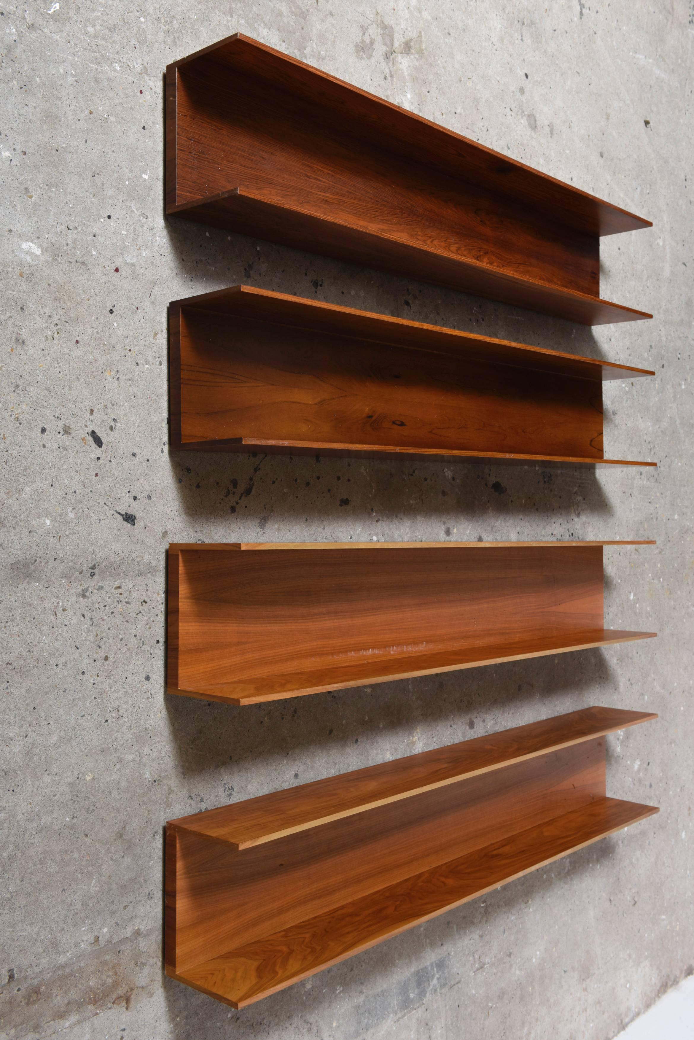 Mid-Century Modern Large Wall-Shelves by Walter Wirz for Wilhelm Renz