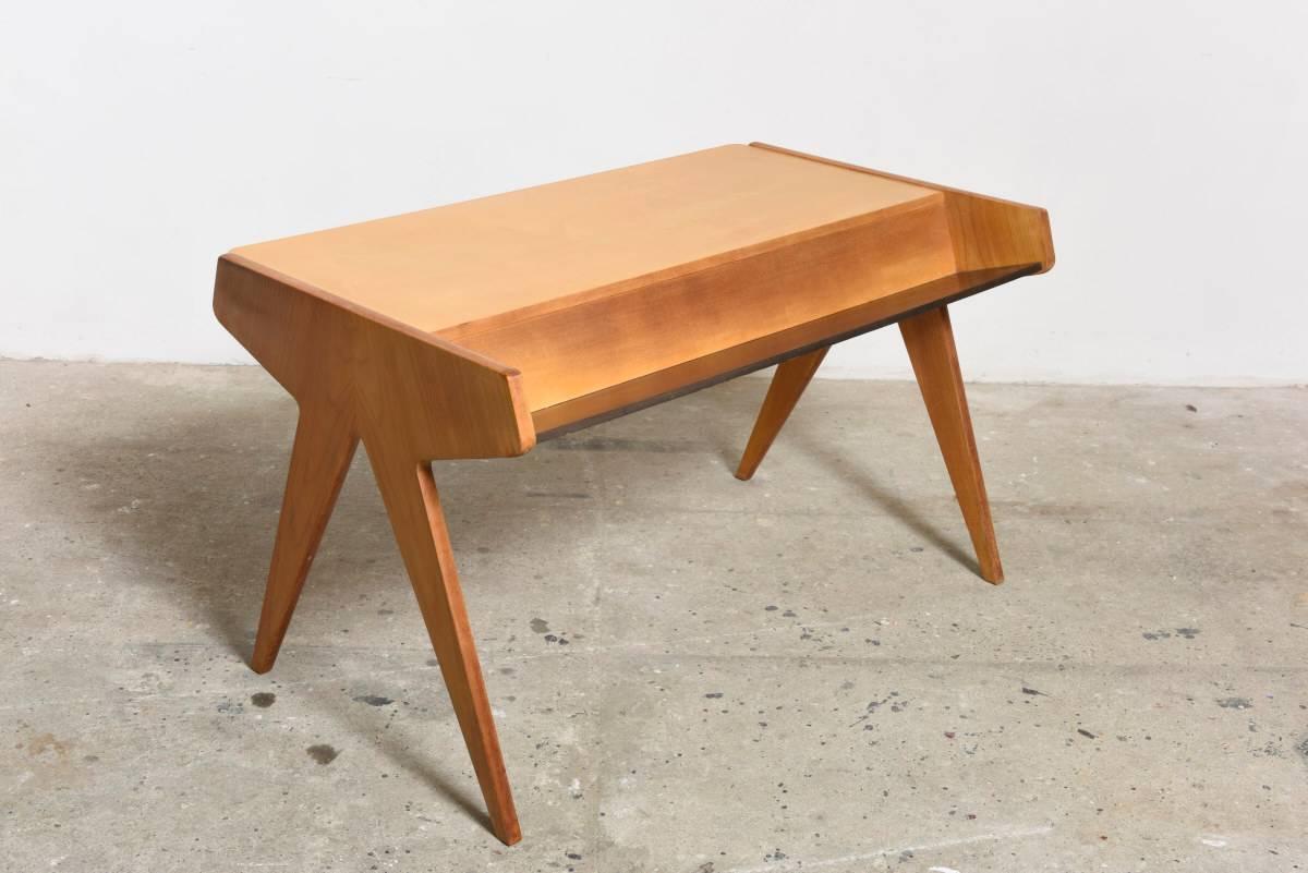 Woodwork Organic Writing Desk Designed by Helmut Magg, Germany