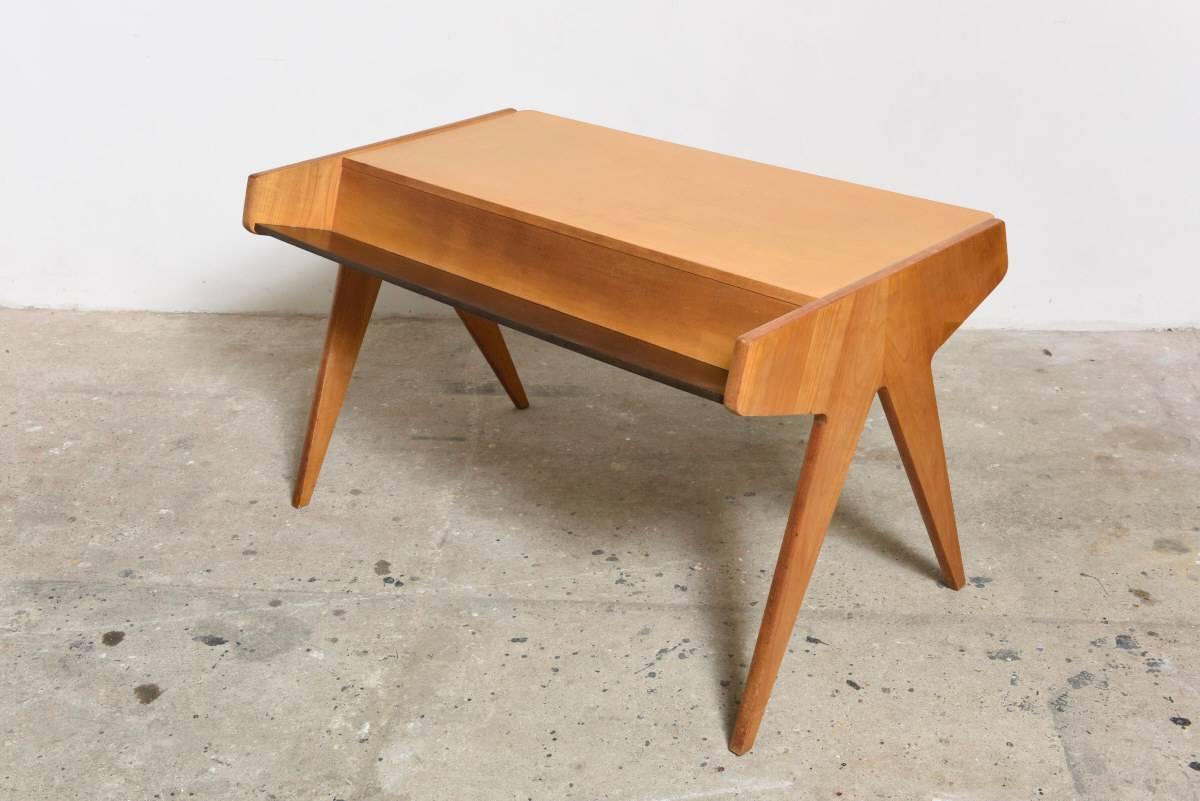 Organic Writing Desk Designed by Helmut Magg, Germany In Excellent Condition In Antwerp, BE