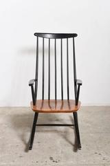 Fauteuil à bascule scandinave moderne