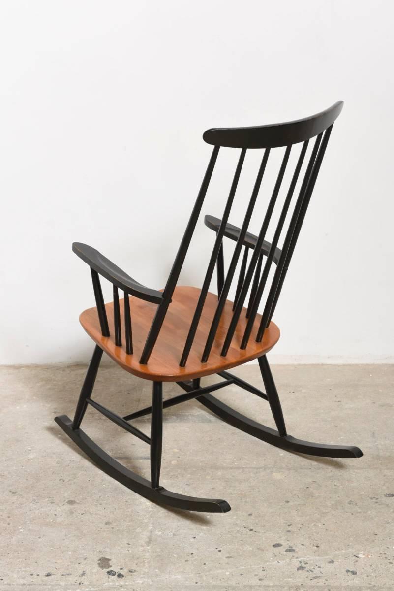 Hand-Crafted Modern Scandinavian Rocking Chair