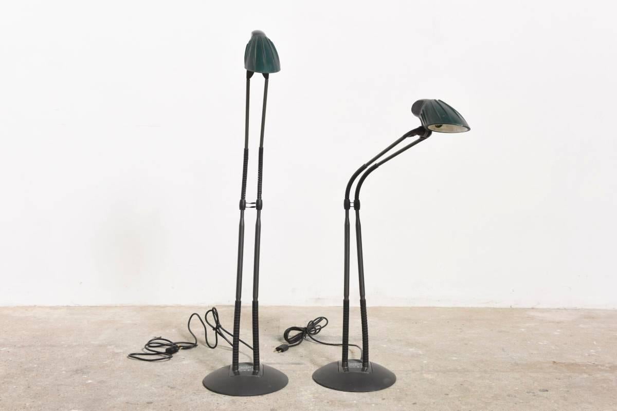 Set of two desk lamps model 