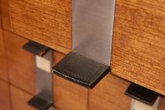 Mobile in Oak massiccio con cassetti disegnato da de Coene & Knoll, 1958, Belgio