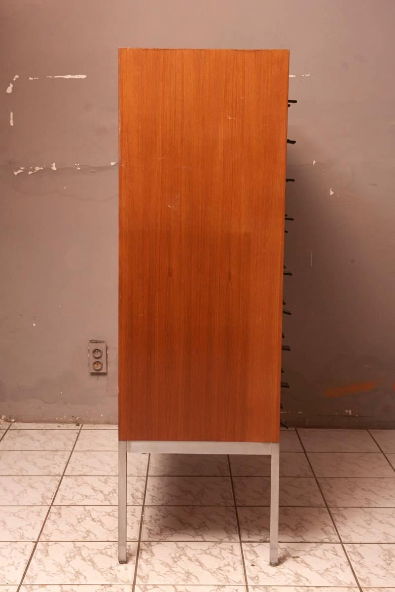 Mid-20th Century Cabinet with 45 Drawers Designed by Philippe Neerman for De Coene, Belgium