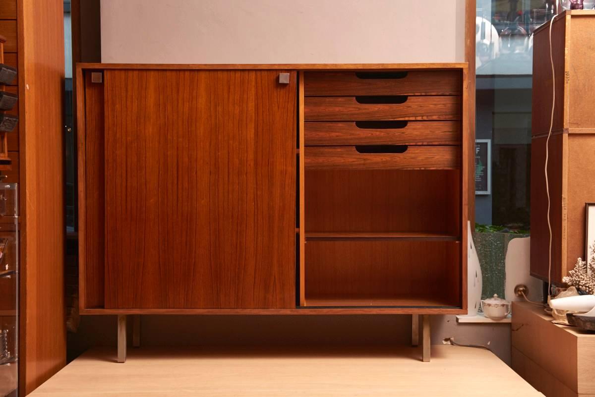 Mid-Century Modern High Sideboard Designed by Alfred Hendrickx by Belform, 1968