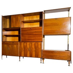 Stunning Mid-Century Modular Wall Unit by A.A.Patijn for Zijlstra "Poly-Z" serie