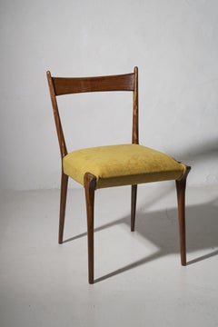Un ensemble rare de 8 chaises de salle à manger modèle S11, créées par Alfred Hendrickx pour Belform, années 1950