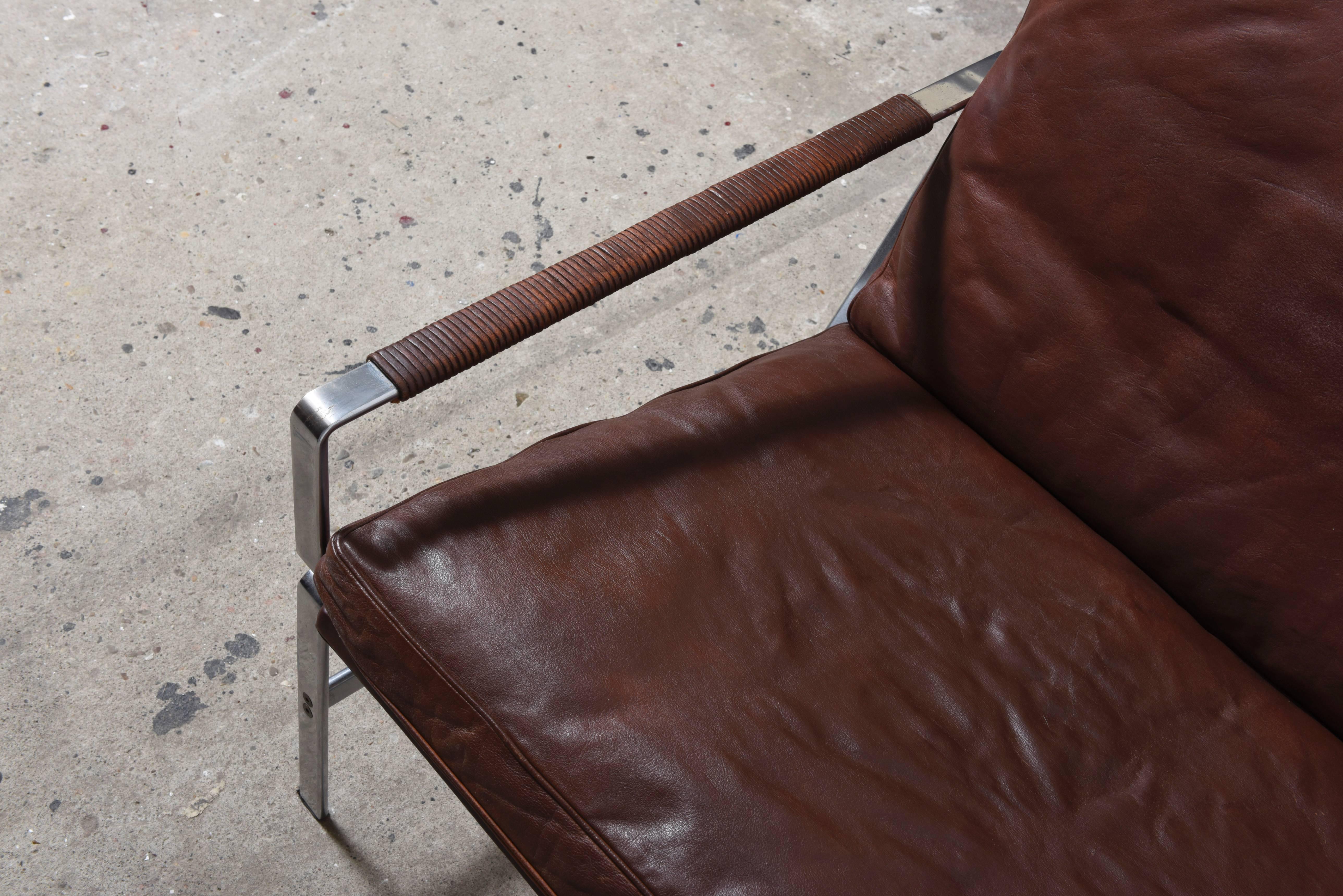 Pair of PK 6720 Lounge Chairs by Fabricius & Kastholm for Kill International In Good Condition In Antwerp, BE