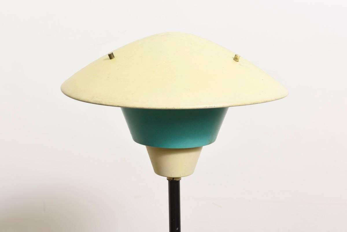 Industrial Philips Outdoor Floor Lamp 1950s