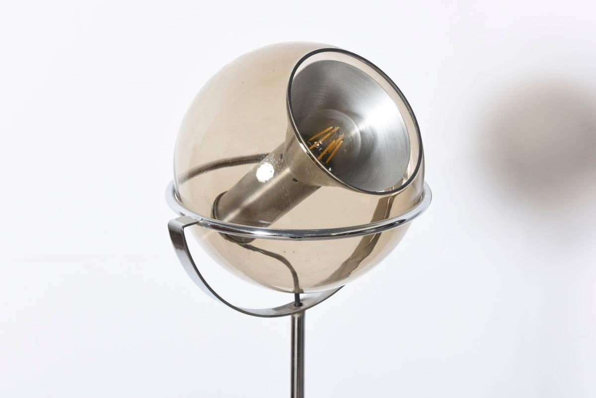 Mid-20th Century Fume Globe 2000 Floor Lamp Designed by RAAK