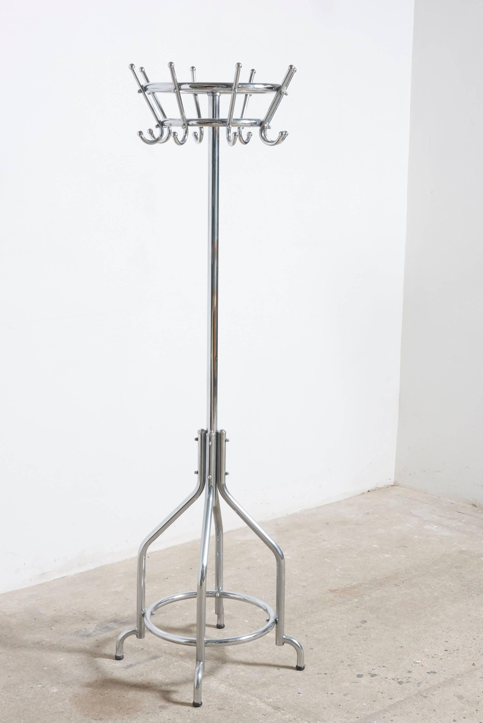 Tubax Coat Rack with Rotating Top, Made in Belgium 1960s at 1stDibs ...