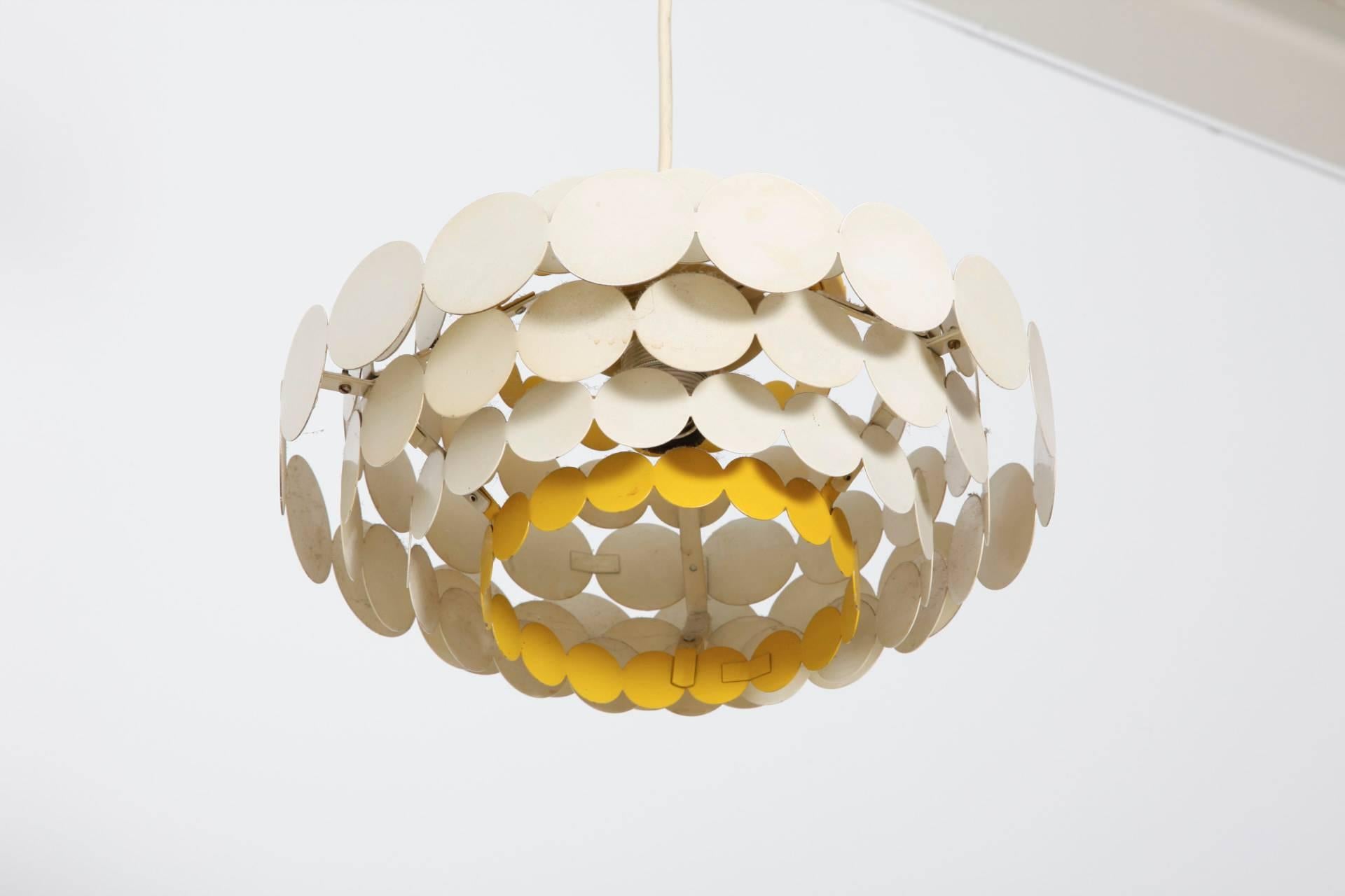 Mid-Century Modern Doria Two Colored Pendant, Germany