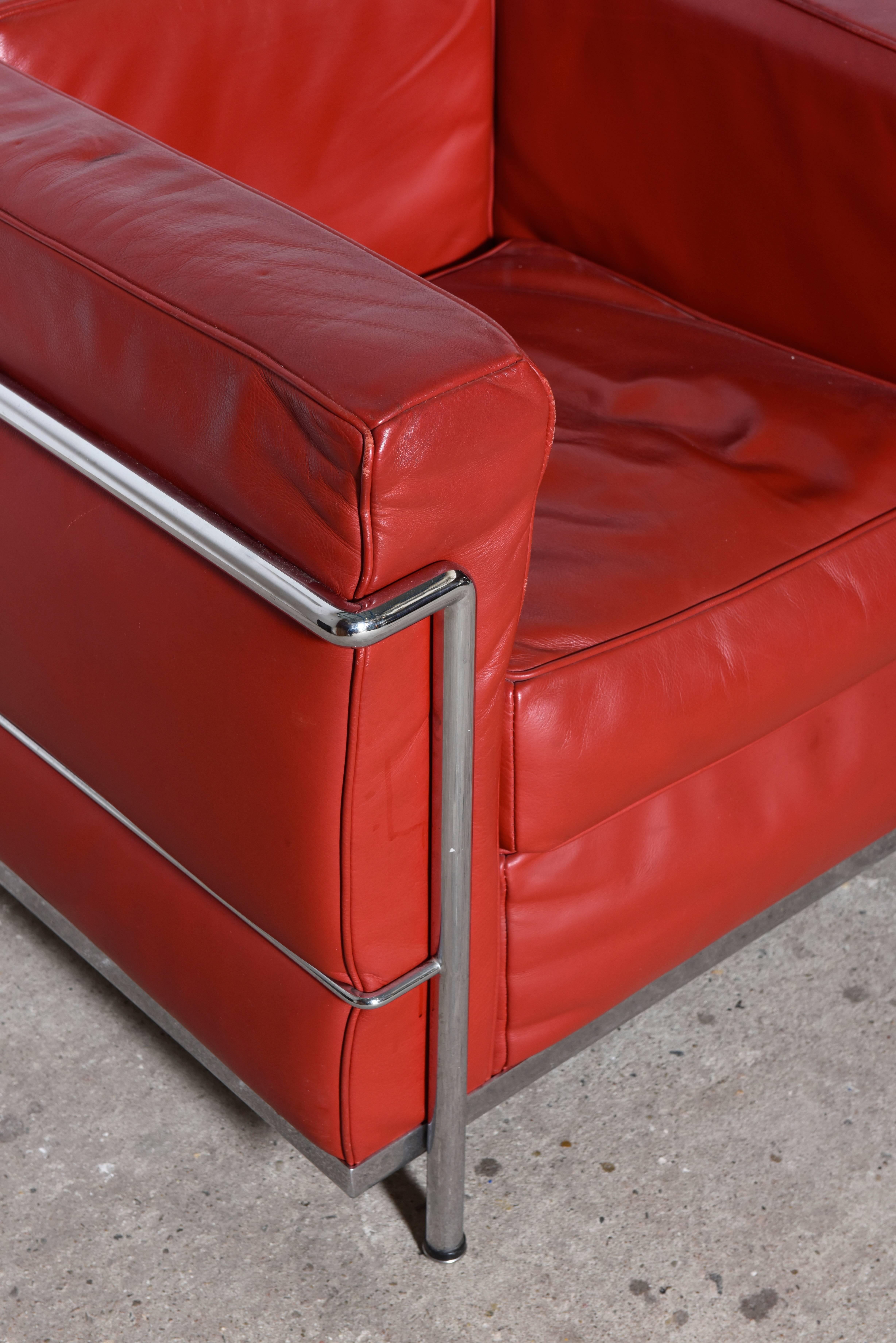 fauteuil le corbusier lc2 pas cher