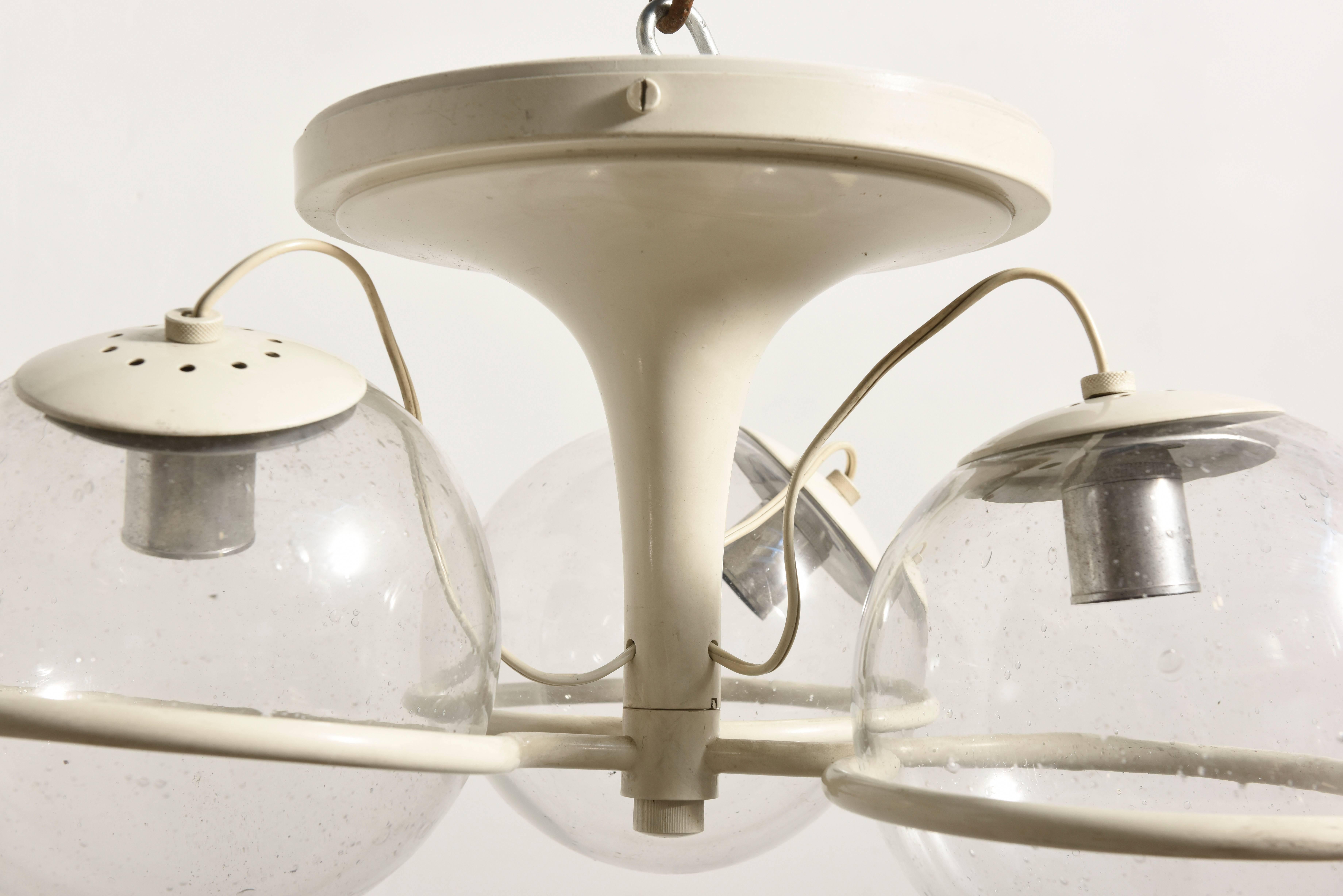 Gino Sarfatti Lighting Fixture, Model 2042/3 for Arteluce, Italy, 1963 In Excellent Condition In Antwerp, BE