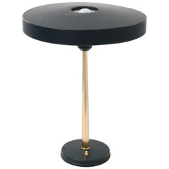 Timor 69 Dutch Design Black Desk Lamp by Louis Kalff for Philips