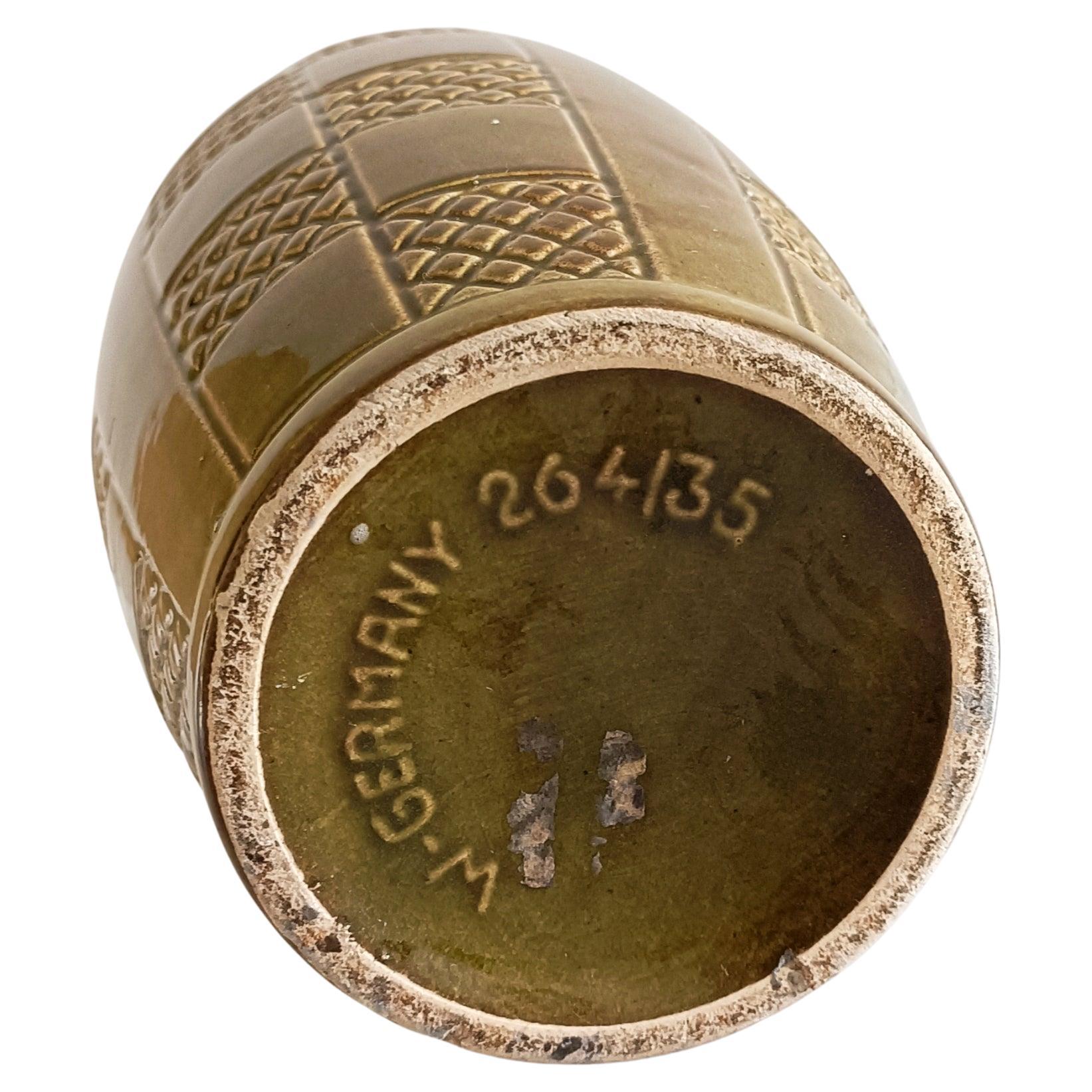 Vaso con manico grande della Germania Ovest di Scheurich Keramik, anni '50 in vendita 2