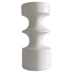 Cari Zalloni for Steuler West German Sculptural Ceramic Candle Holder, 1970s
