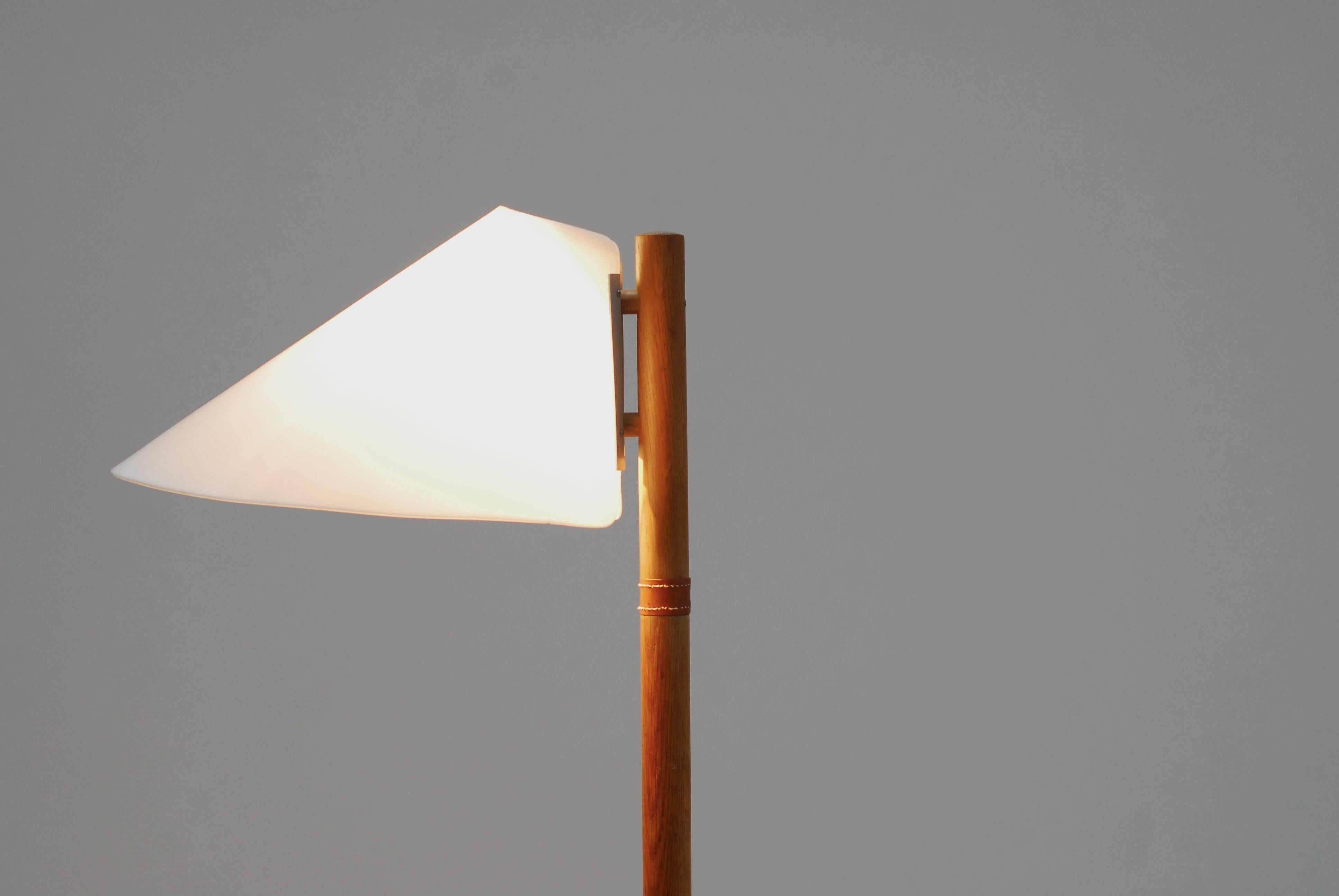 Plexiglass 1950s Swedish Reading Lamp by Bergboms