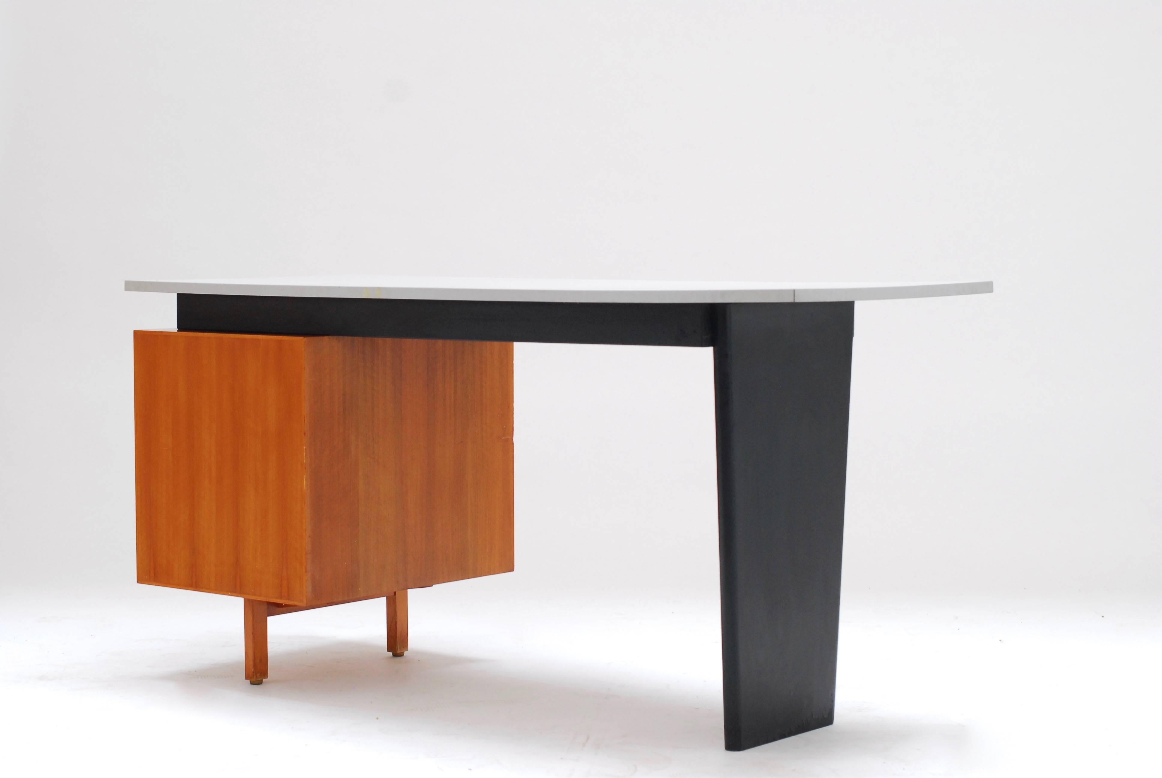 Jos De Mey 1958 Modernist Desk In Excellent Condition In Antwerp, BE