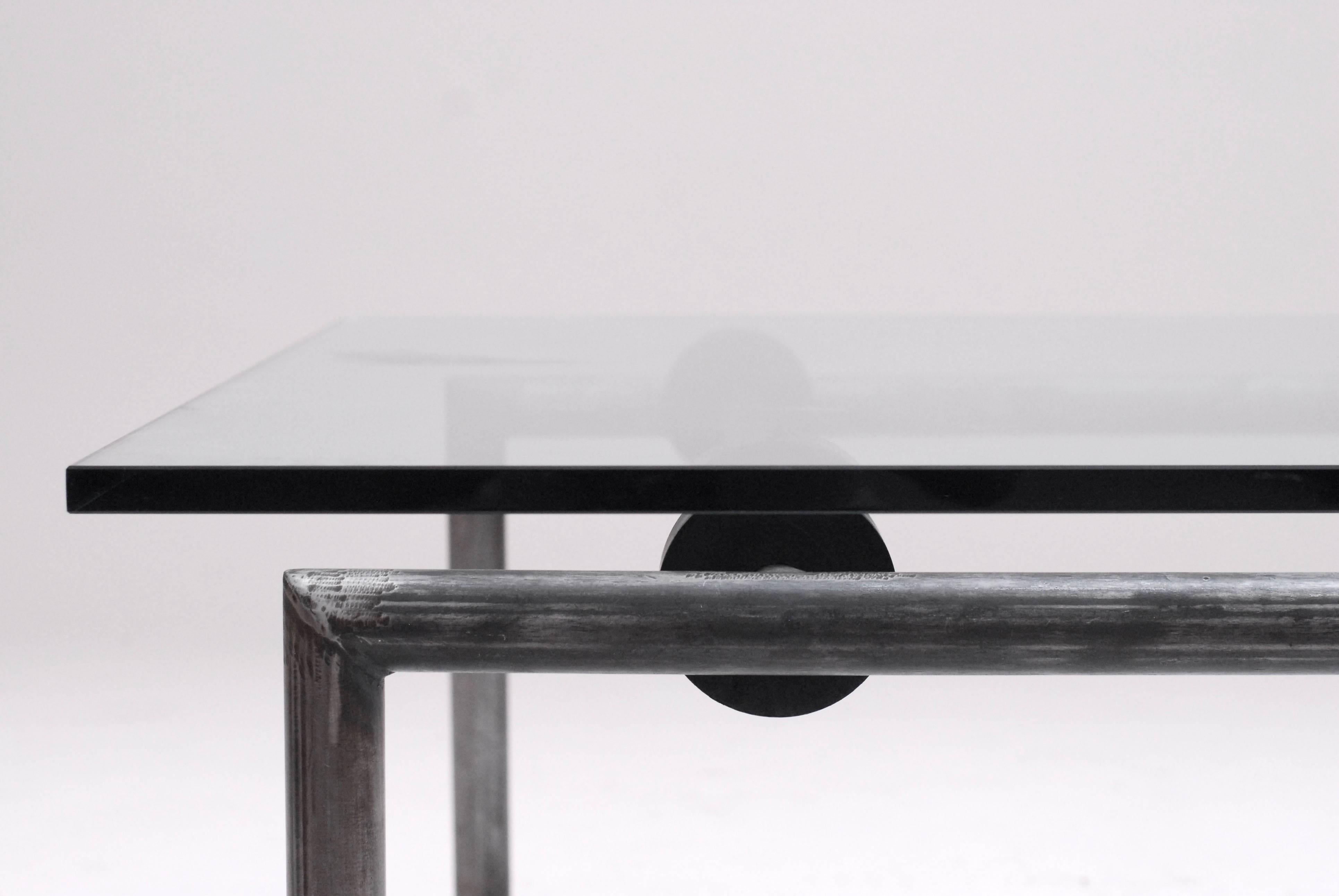 Belgian 1985 Prototype Coffee Table by Pol Quadens For Sale