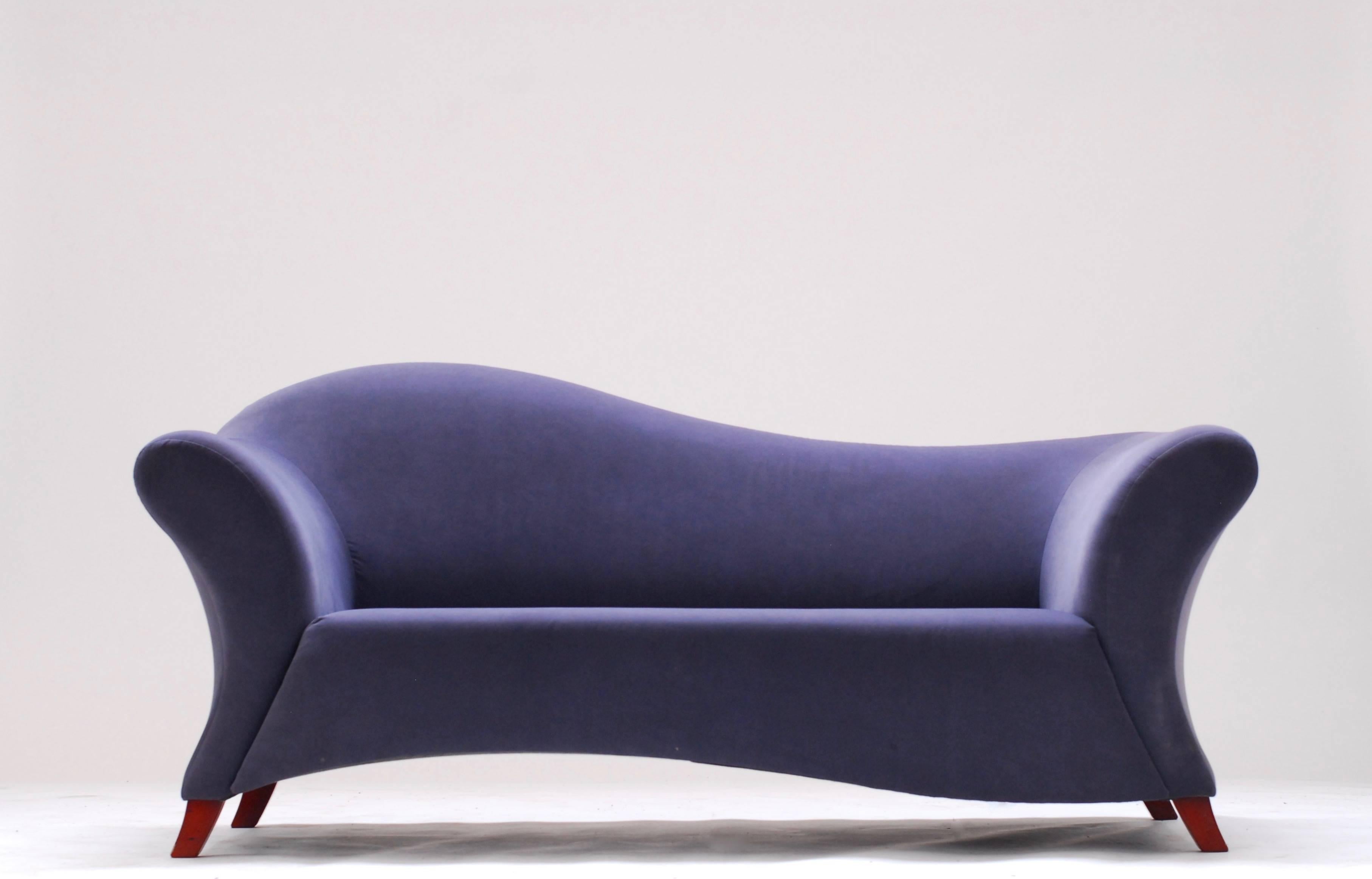 Post-Modern Postmodern 1980s Design Sofa For Sale