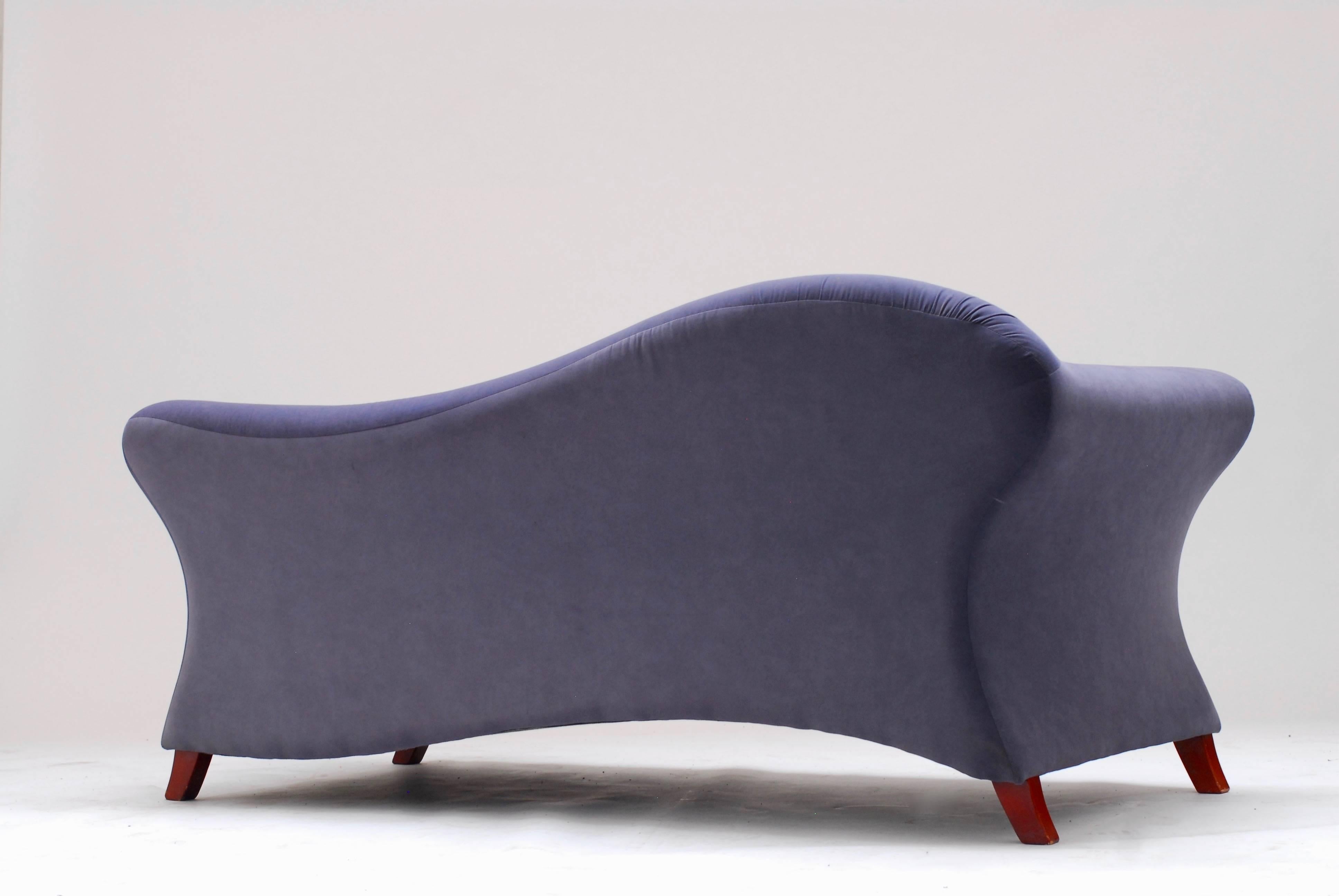 Belgian Postmodern 1980s Design Sofa For Sale